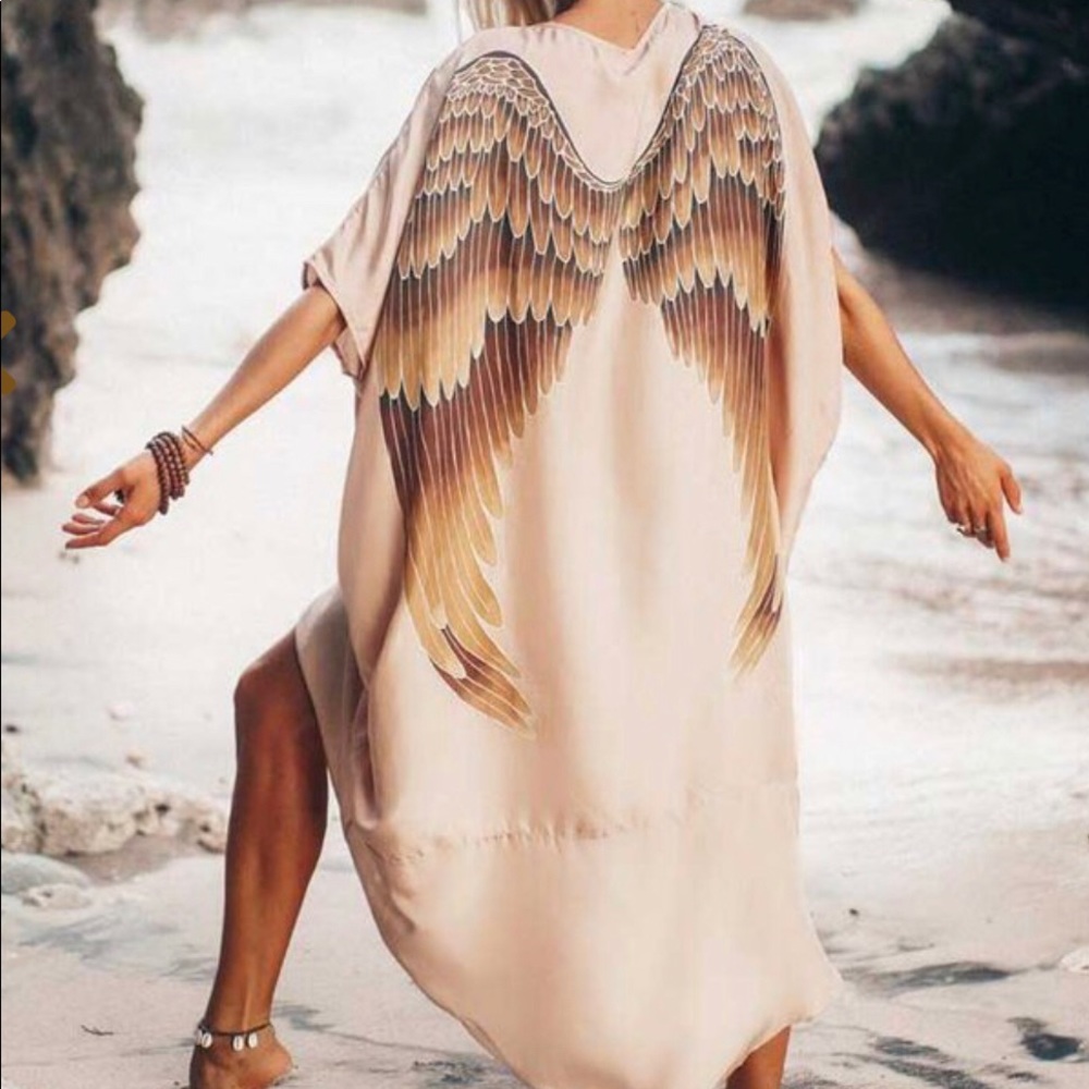 Warriors of the Divine Champagne Kaftan
